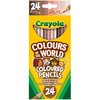 Crayola Colors of the World Colored Pencils, 24 Colors Per Set, 72PK 684607